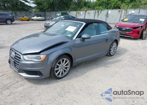 2016 Audi A3 2.0T Premium z USA, uszkodzony, nr VIN WAU78LFFXG1109894